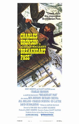 Framed Breakheart Pass Movie Print