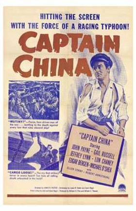 Framed Captain China Print