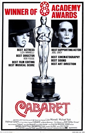 Framed Cabaret 8 Academy Awards Print