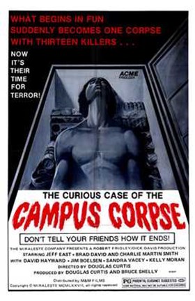Framed Curious Case of the Campus Corpse Print