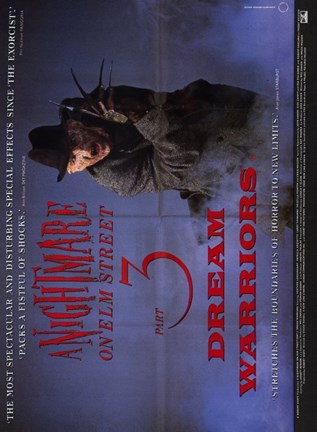 Framed Nightmare on Elm Street 3: Dream Warrior Film Print