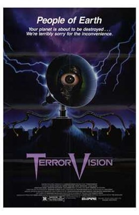 Framed Terror Vision Print