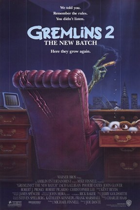 Framed Gremlins 2: the New Batch Print