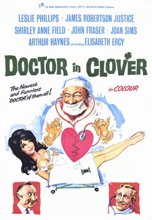 Framed Doctor in Clover Print