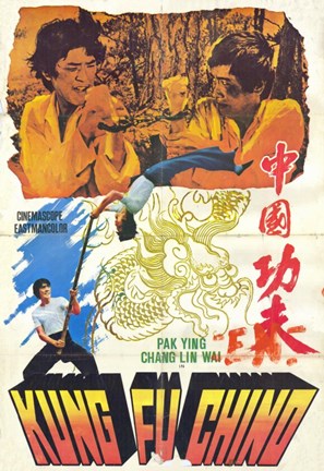 Framed Kung Fu Chino Print