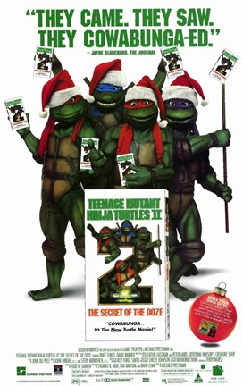 Framed Teenage Mutant Ninja Turtles 2: the Secr Print