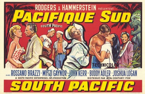 Framed South Pacific Print