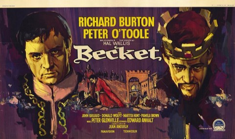 Framed Becket Peter OToole Print