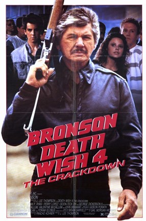 Framed Death Wish 4: the Crackdown Print