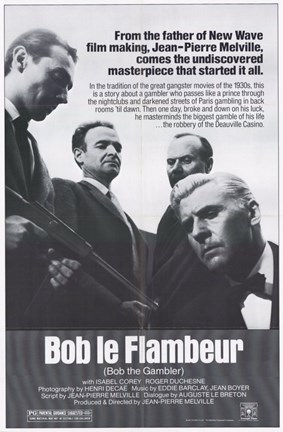Framed Bob Le Flambeur Print