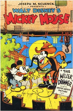 Framed Mickey&#39;s Mellerdrammer Print