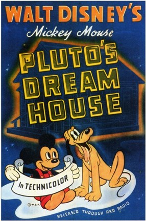 Framed Pluto&#39;s Dream House Print