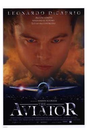 Framed Aviator DiCaprio Print