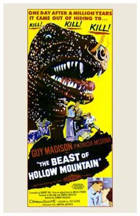 Framed Beast of Hollow Mountain Print