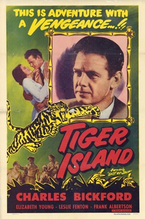 Framed Tiger Island Print
