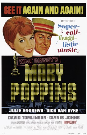 Framed Mary Poppins Again and Again Print
