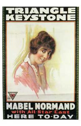 Framed Normand  Mabel Print
