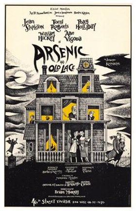 Framed Arsenic and Old Lace (Broadway) Print