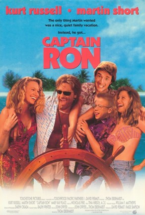 Framed Captain Ron Print