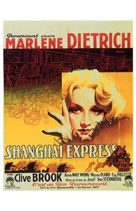 Framed Shanghai Express Print