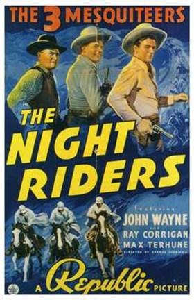 Framed Night Riders Print