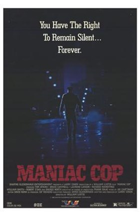 Framed Maniac Cop Print
