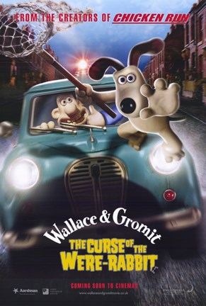 Framed Wallace  Gromit: the Curse of the Were-R Print