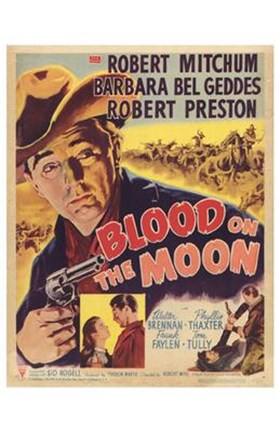 Framed Blood on the Moon Print