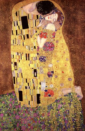 The Kiss, 1908