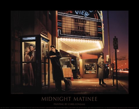Framed Midnight Matinee Print