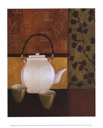 Framed Sakura Tea II Print