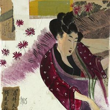 Framed Kimono Print
