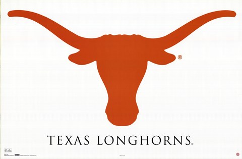 Framed Texas-Logo Print