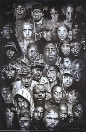 Framed Hip Hop Print