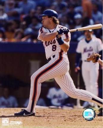 Framed Gary Carter - Action Print