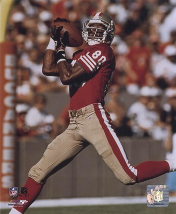 Framed Jerry Rice - Over the shoulder catch - 49ers Print