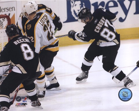 Framed 2005 - Sidney Crosby  1st Goal Print