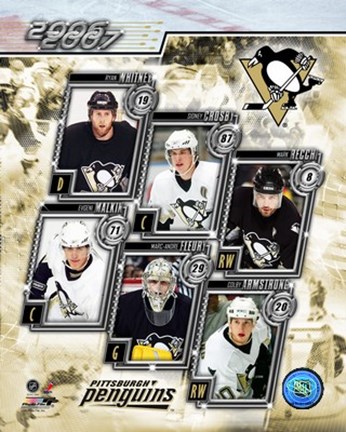 Framed 2006 - Penguins Team Composite Print