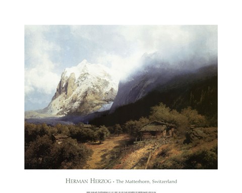 Framed Matterhorn Print