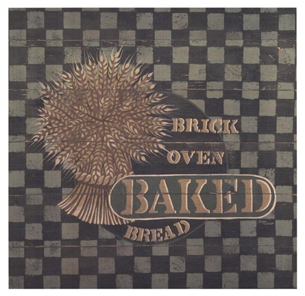 Framed Baked Bread Print