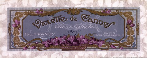 Framed Violette De Cannes - Grande Print