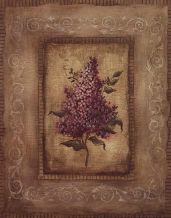 Framed Savin Lilac - Mini Print