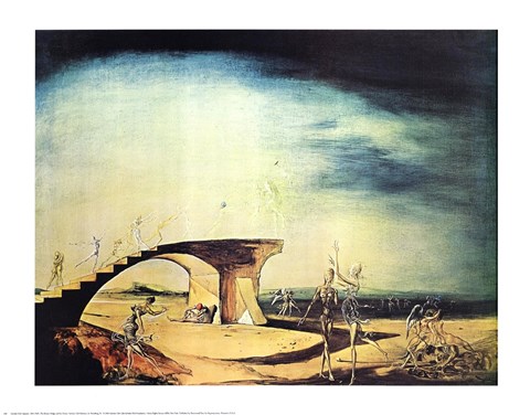 Framed Broken Bridge of the Dream, c.1945 Print