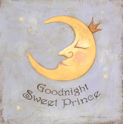 Framed Goodnight Sweet Prince Print