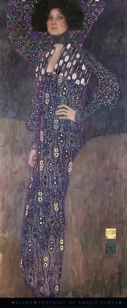 Framed Portrait of Emilie Floege, c.1902 Print