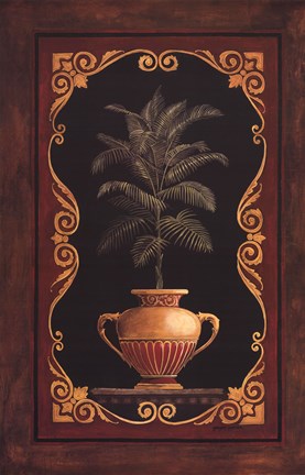 Framed Golden Cocos Print