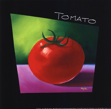 Framed Tomato - mini Print