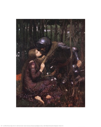 Framed La Belle Dame Sans Merci, c.1893 Print