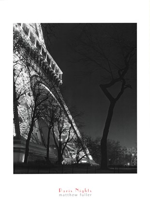 Framed Paris Nights Print