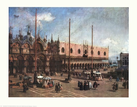 Framed Square of St. Mark Print